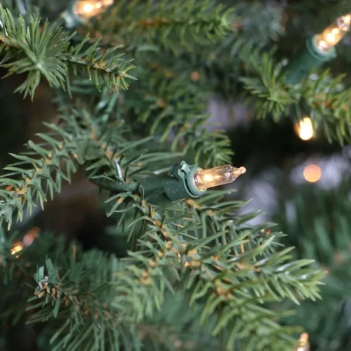 Sale The Holiday Aisle Green Fir Christmas Tree With Clear/White Lights