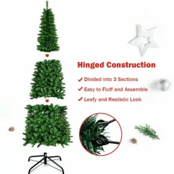 Hot The Holiday Aisle Green Pine Artificial Christmas Tree