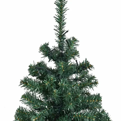 Flash Sale The Holiday Aisle Green Pine Artificial Christmas Tree With 150 Clear Lights