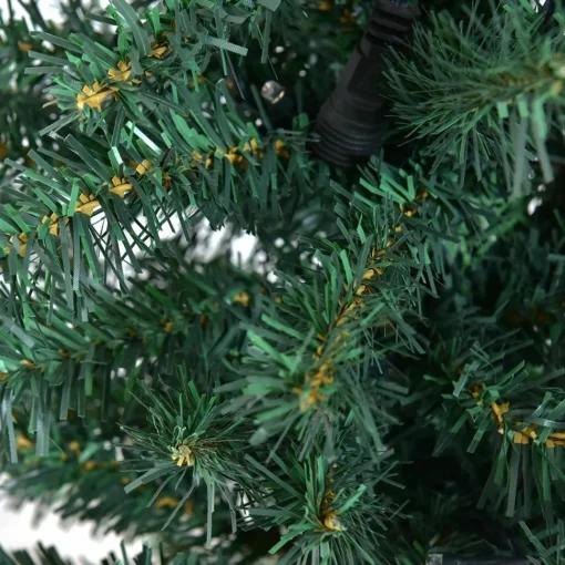 Flash Sale The Holiday Aisle Green Pine Artificial Christmas Tree With 150 Clear Lights