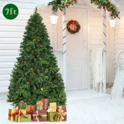 Hot The Holiday Aisle Green Pine Artificial Christmas Tree