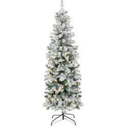 Sale The Holiday Aisle Green Pine Artificial Christmas Tree With 150 Clear/White Lights