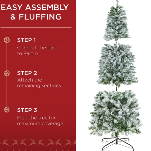 Sale The Holiday Aisle Green Pine Artificial Christmas Tree With 150 Clear/White Lights