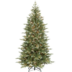 Cheap The Holiday Aisle Green Realistic Artificial Spruce Christmas Tree With Lights