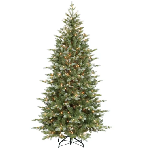 Cheap The Holiday Aisle Green Realistic Artificial Spruce Christmas Tree With Lights