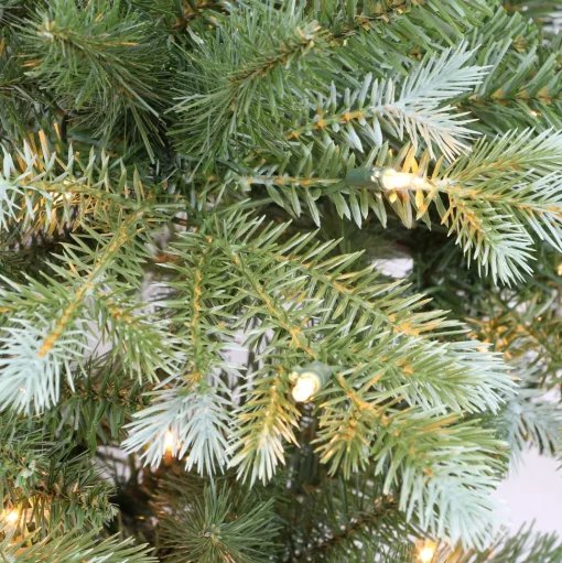 Cheap The Holiday Aisle Green Realistic Artificial Spruce Christmas Tree With Lights