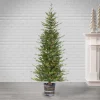 Store Sand & Stable Green Realistic Artificial Pine Christmas Tree With Lights