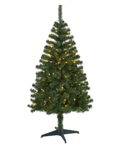 Best Sale The Holiday Aisle Green Tree Type Fir Cashmere Christmas Tree With 650 Lights Led