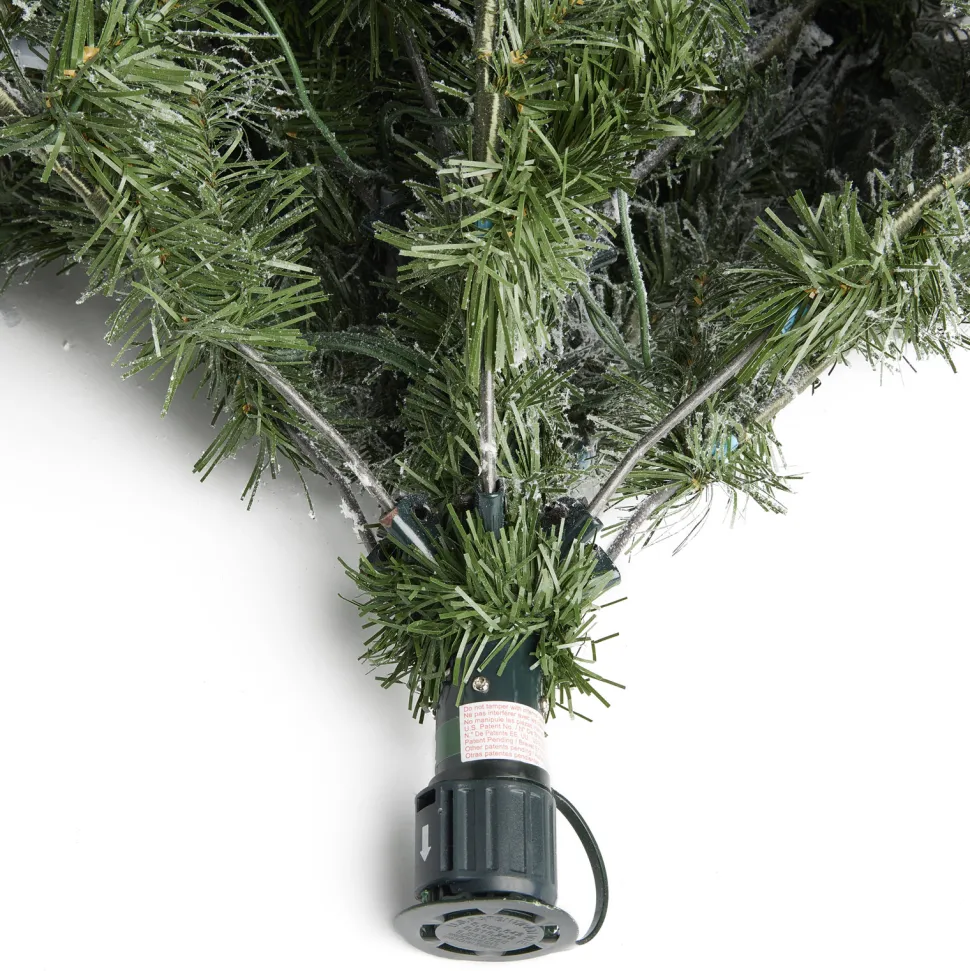 Outlet The Holiday Aisle Home Heritage Prelit Artificial Christmas Tree With Pinecones