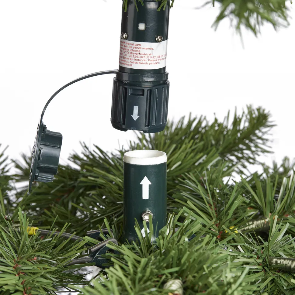 Outlet The Holiday Aisle Home Heritage Prelit Artificial Christmas Tree With Pinecones