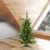 Cheap The Holiday Aisle Imperial Pine 30" Pine Green Artificial Christmas Tree With 50 Multi-Colored Lights