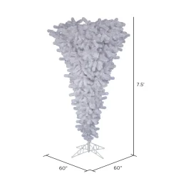 Shop The Holiday Aisle Itasca Frasier 6.5' Green Fir Trees Artificial Christmas Tree With 600 Led Clear/White Lights With Stand