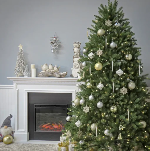 Flash Sale The Twillery Co. Jack 7.5' Green Artificial Christmas Tree With 750 Clear/White Lights