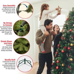 Sale The Twillery Co. Jack Green Spruce Artificial Christmas Tree With 700 Clear/White Lights