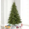 Sale The Holiday Aisle King 5.5' Green Spruce Trees Artificial Christmas Tree With 250 Led Clear/White Lights