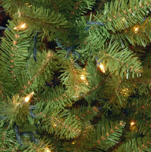 Shop Mercury Row Kingswood Fir Green Artificial Christmas Tree With Clear/White Lights