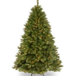 Online Mercury Row Lighted Artificial Pine Christmas Tree