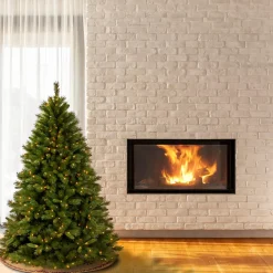 Online Mercury Row Lighted Artificial Pine Christmas Tree