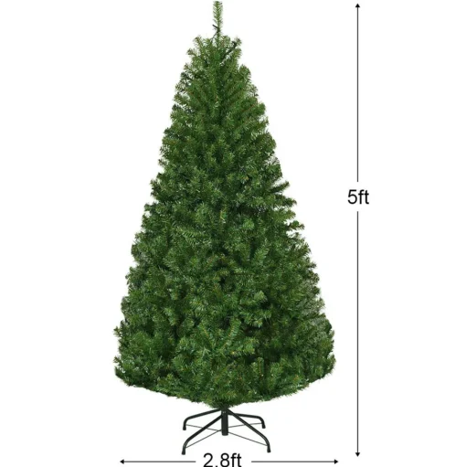 Cheap The Holiday Aisle Lighted Artificial Pine Christmas Tree - Stand Included