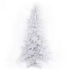 Outlet Martha Stewart Flocked White Spruce Artificial Christmas Tree With Multi-Color Lights