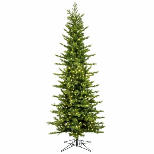 Best The Holiday Aisle Moutauk Pencil Pine Artificial Christmas Tree