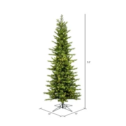 Best The Holiday Aisle Moutauk Pencil Pine Artificial Christmas Tree