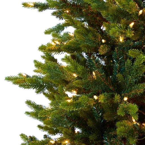 Outlet The Holiday Aisle North Carolina 7' Green Fir Artificial Christmas Tree With 550 Colored And Clear Lights