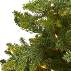 Outlet The Holiday Aisle North Carolina 7' Green Fir Artificial Christmas Tree With 550 Colored And Clear Lights