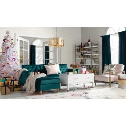 Sale Mercury Row North Valley 7' White Spruce Christmas Tree With 550 Clear/White Lights