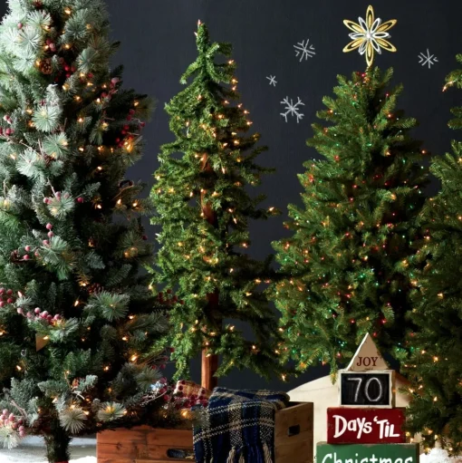 Fashion Mercury Row Oatman Natural Alpine Artificial Christmas Tree