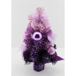 Sale The Holiday Aisle Ombre Purple Fir Artificial Christmas Tree With 30 Clear Lights