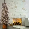 Cheap The Twillery Co. Popovich Snowy Sheffield 6' Green Spruce Artificial Christmas Tree With 250 Clear/White Lights