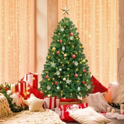 Store The Holiday Aisle Pre-Lit Green Spruce Artificial Christmas Tree