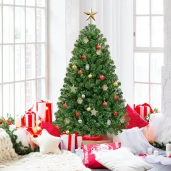 Store The Holiday Aisle Pre-Lit Green Spruce Artificial Christmas Tree