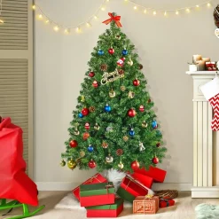 Store The Holiday Aisle Pre-Lit Green Spruce Artificial Christmas Tree
