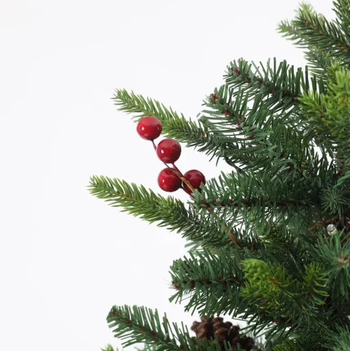 Outlet The Holiday Aisle Pre-Lit Porch 5' Green Pine Fir Artificial Christmas Tree With 150 Warm White Lights