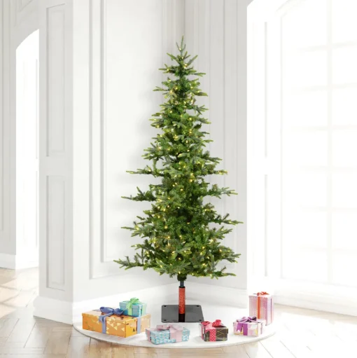Cheap The Holiday Aisle Shawnee ® 72' Green Fir Trees Artificial Christmas Tree 250 Clear/White Lights