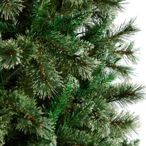 Sale The Holiday Aisle Slender Green Christmas Tree Led Steady/Constant Lights