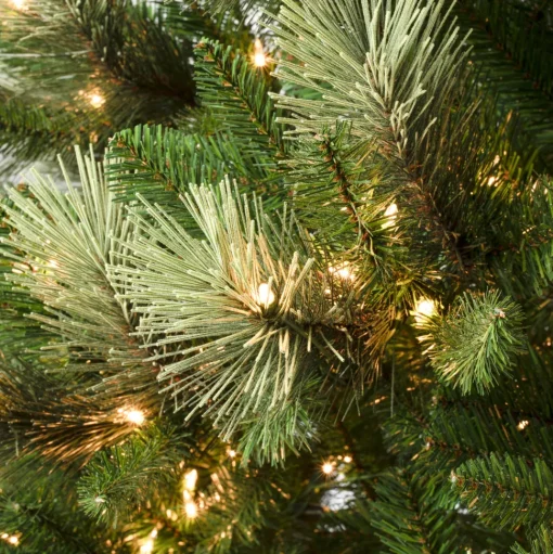 Cheap The Holiday Aisle Slender Green Pine Cashmere Christmas Tree With 300 Lights