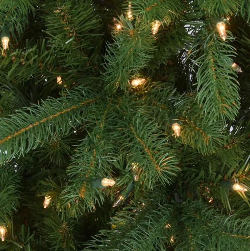 Shop Mercury Row Slender Green Realistic Artificial Fir Christmas Tree