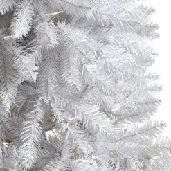 Cheap The Holiday Aisle Slender White Fir Cashmere Christmas Tree With Led Lights
