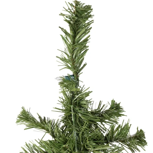 Outlet The Holiday Aisle Solar Tree Solar Slender Green Pine Christmas Tree 30 Led Lights