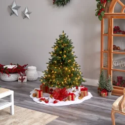 Cheap The Holiday Aisle South Carolina 5' Green Spruce Artificial Christmas Tree With 300 Clear Lights