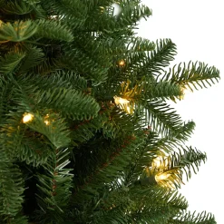 Cheap The Holiday Aisle South Carolina 5' Green Spruce Artificial Christmas Tree With 300 Clear Lights