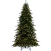 Cheap Vickerman 12' X 74" Bavarian Pine Artificial Pre-Lit Tree, Dura-Lit® Warm White Mini Lights.