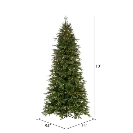 New Vickerman Artificial Slim Douglas Fir Christmas Tree