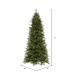 New Vickerman Artificial Slim Douglas Fir Christmas Tree