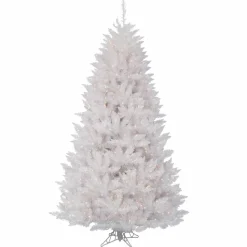 New Vickerman Sparkle White Spruce Artificial Christmas Tree