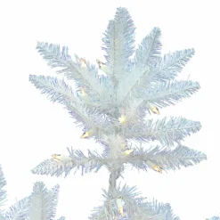 New Vickerman Sparkle White Spruce Artificial Christmas Tree