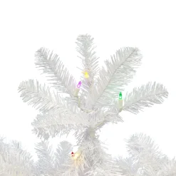Online Vickerman White Pine Artificial Christmas Tree With Multi-Colored Mini Lights